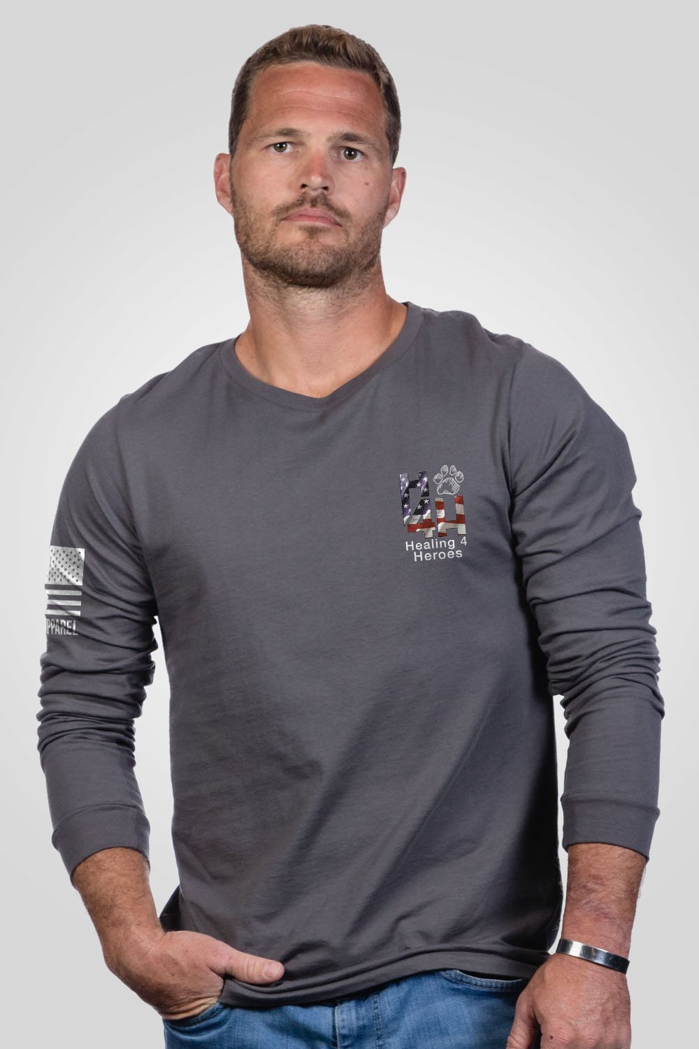 Men's Long Sleeve - Healing For Heroes