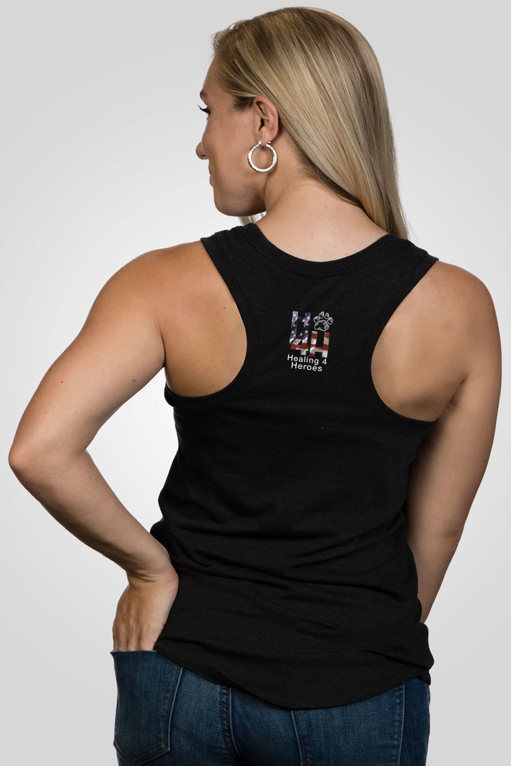Women's Racerback Tank - Healing For Heroes