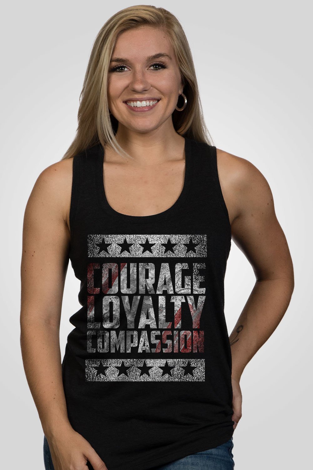 Women's Racerback Tank - Healing For Heroes
