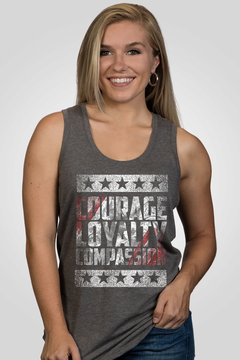 Women's Racerback Tank - Healing For Heroes