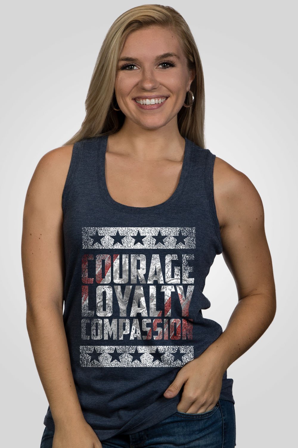 Women's Racerback Tank - Healing For Heroes