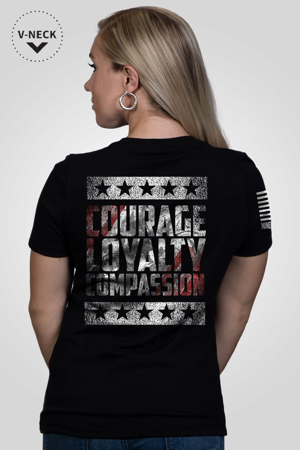 Women's Relaxed Fit V-Neck Shirt - Healing For Heroes