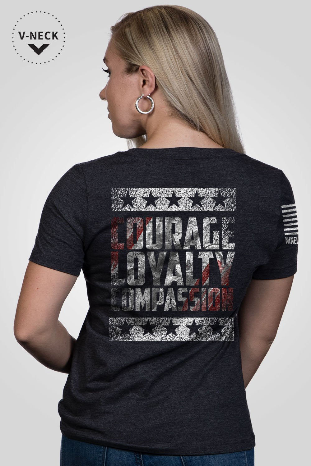 Women's Relaxed Fit V-Neck Shirt - Healing For Heroes
