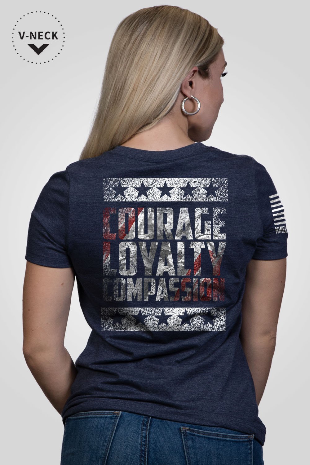 Women's Relaxed Fit V-Neck Shirt - Healing For Heroes