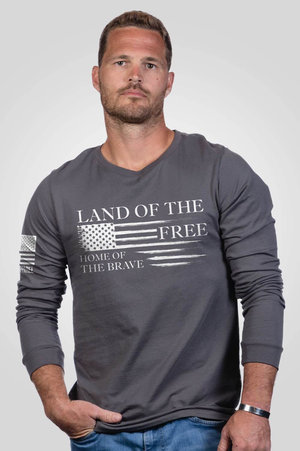 Men's Long Sleeve - Home of the Brave