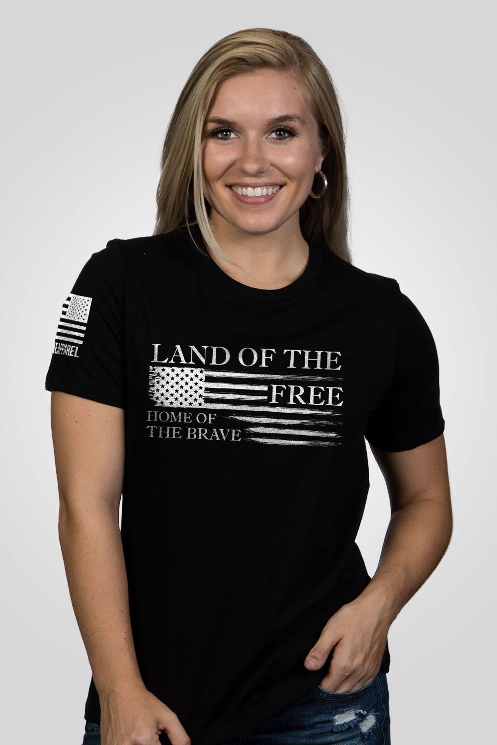 Women's Relaxed Fit T-Shirt - Home Of The Brave