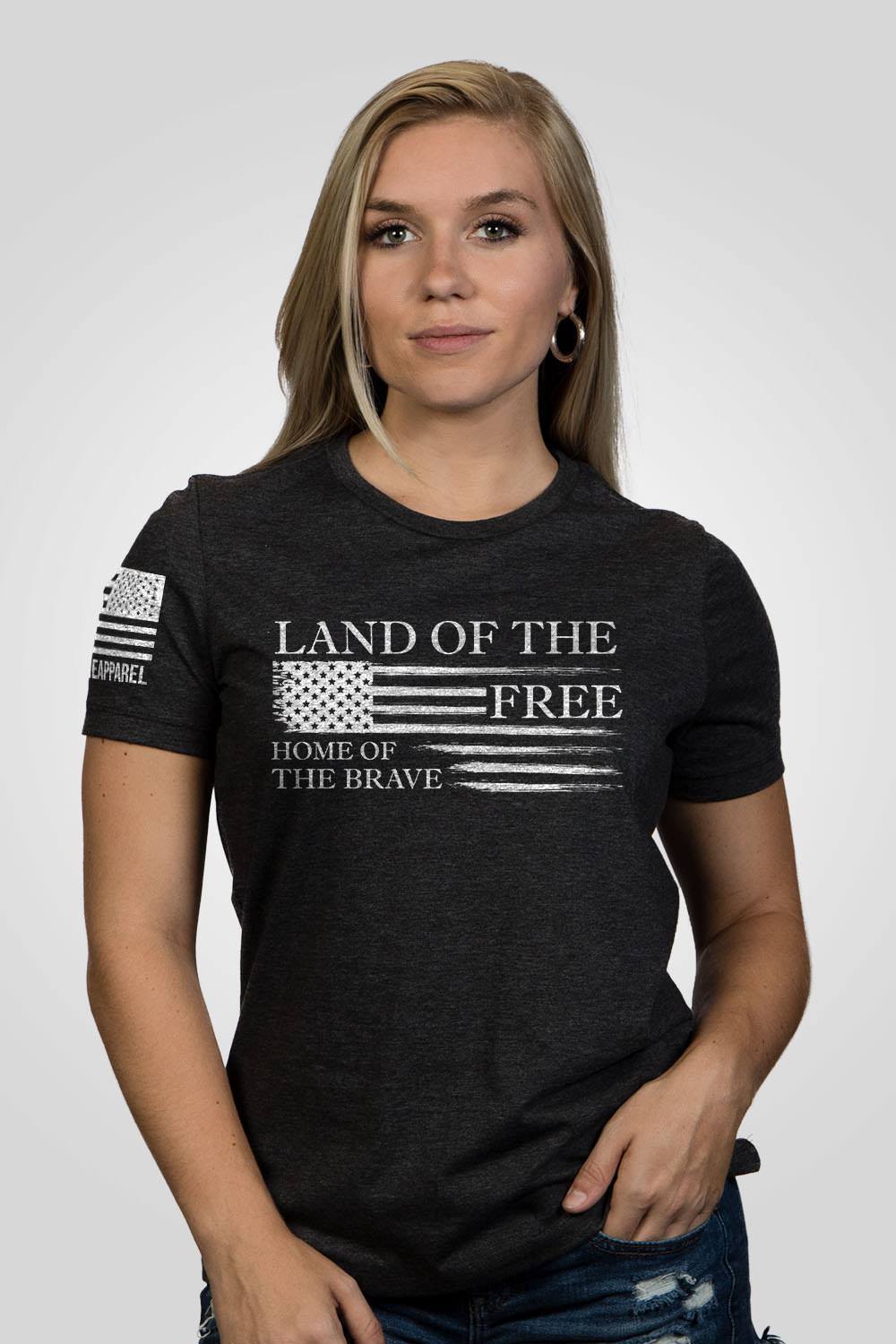 Women's Relaxed Fit T-Shirt - Home Of The Brave