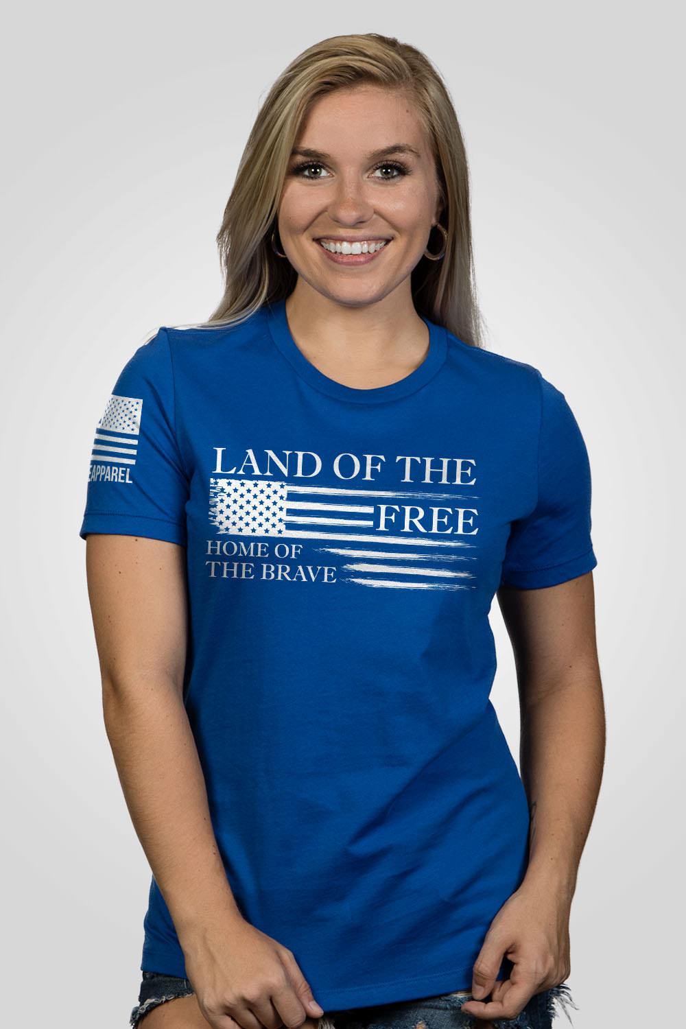 Women's Relaxed Fit T-Shirt - Home Of The Brave