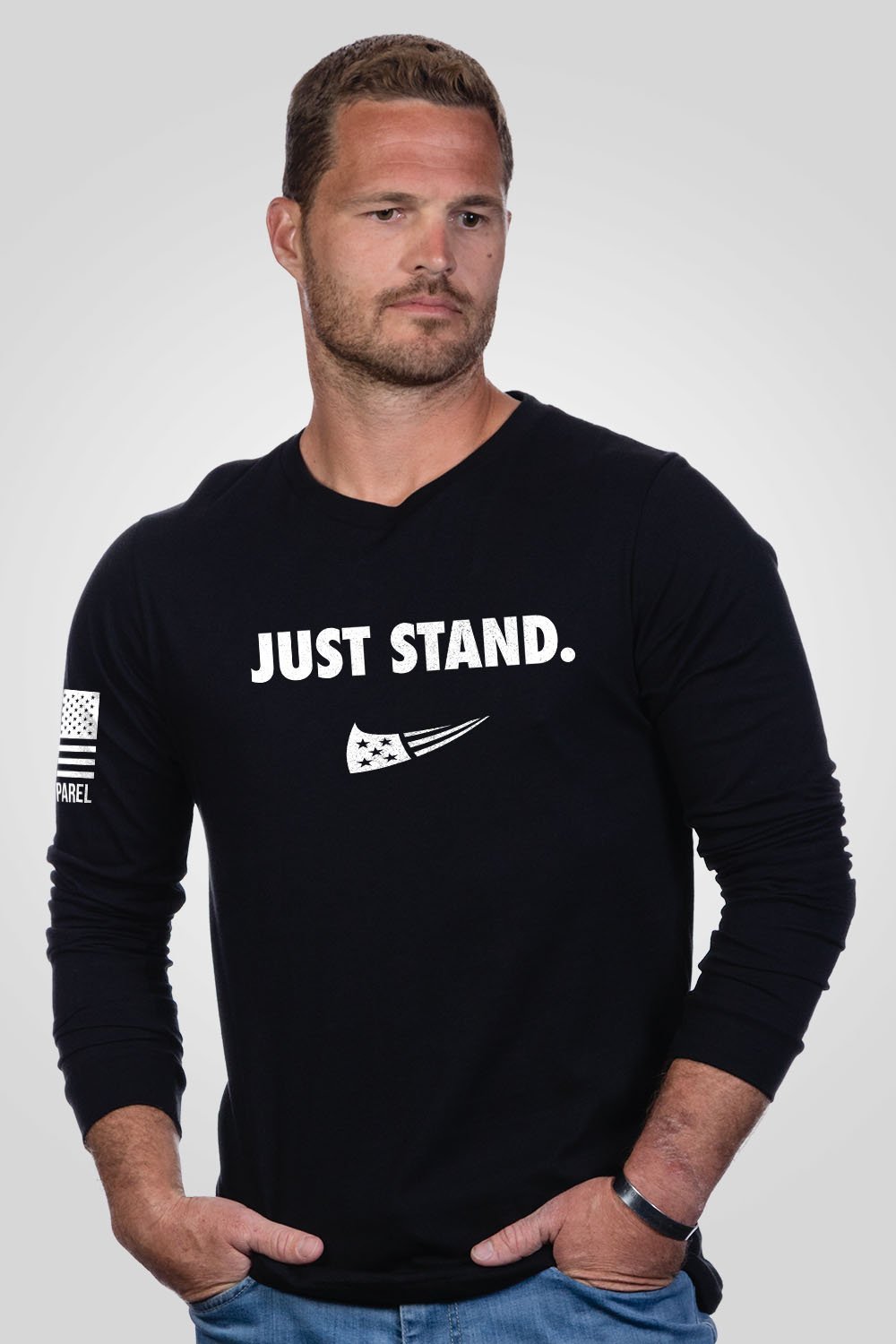 Men's Long Sleeve - Just Stand