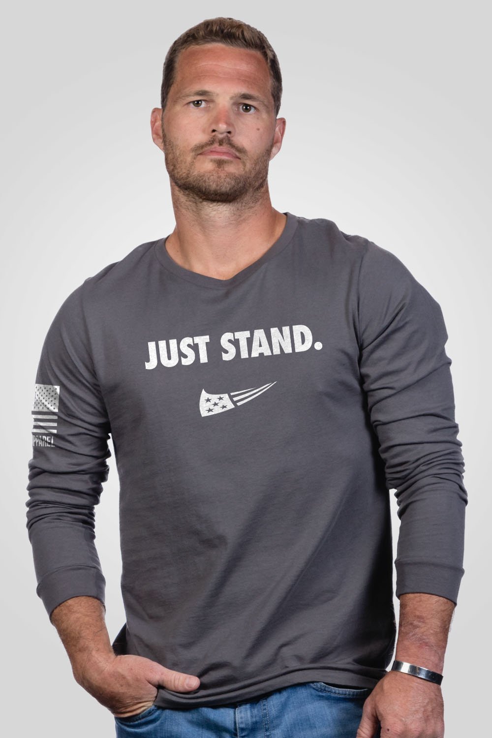 Men's Long Sleeve - Just Stand
