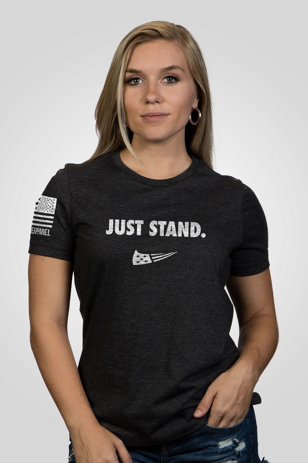 Women's Relaxed Fit T-Shirt - Just Stand