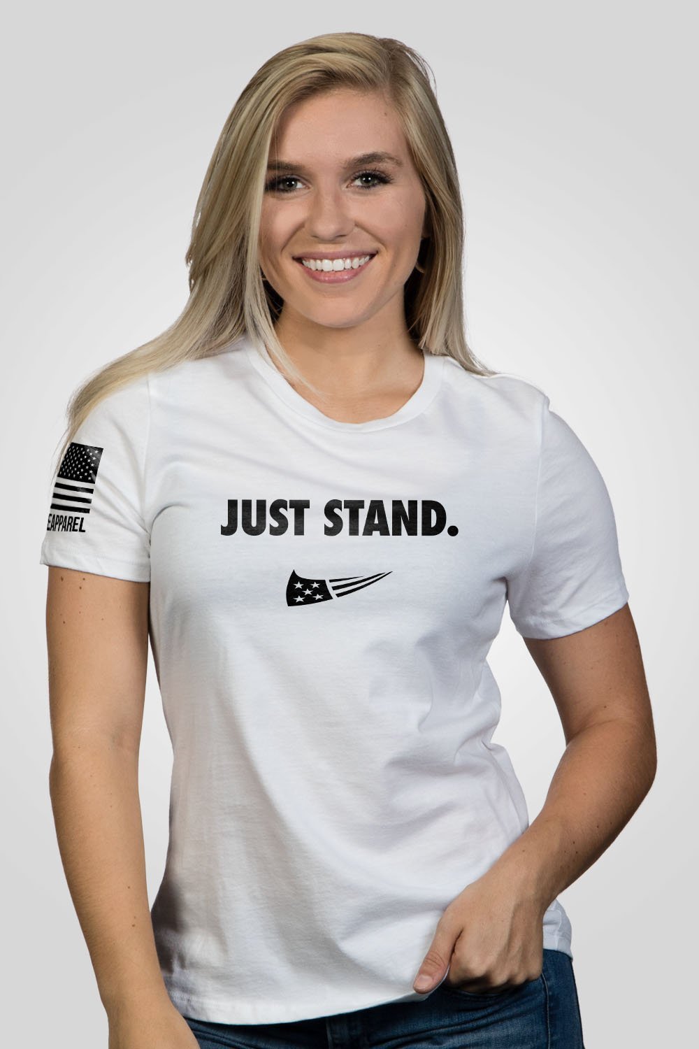 Women's Relaxed Fit T-Shirt - Just Stand