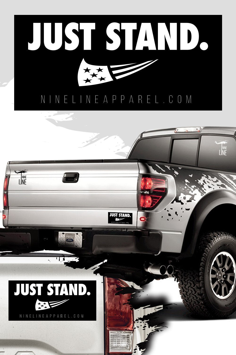 Just Stand - Bumper Sticker