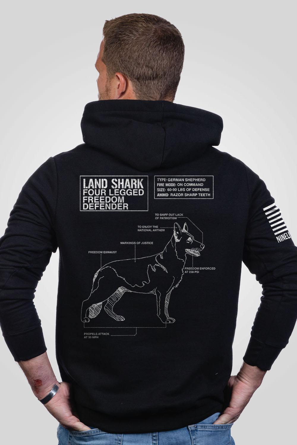 Hoodie - Land Shark