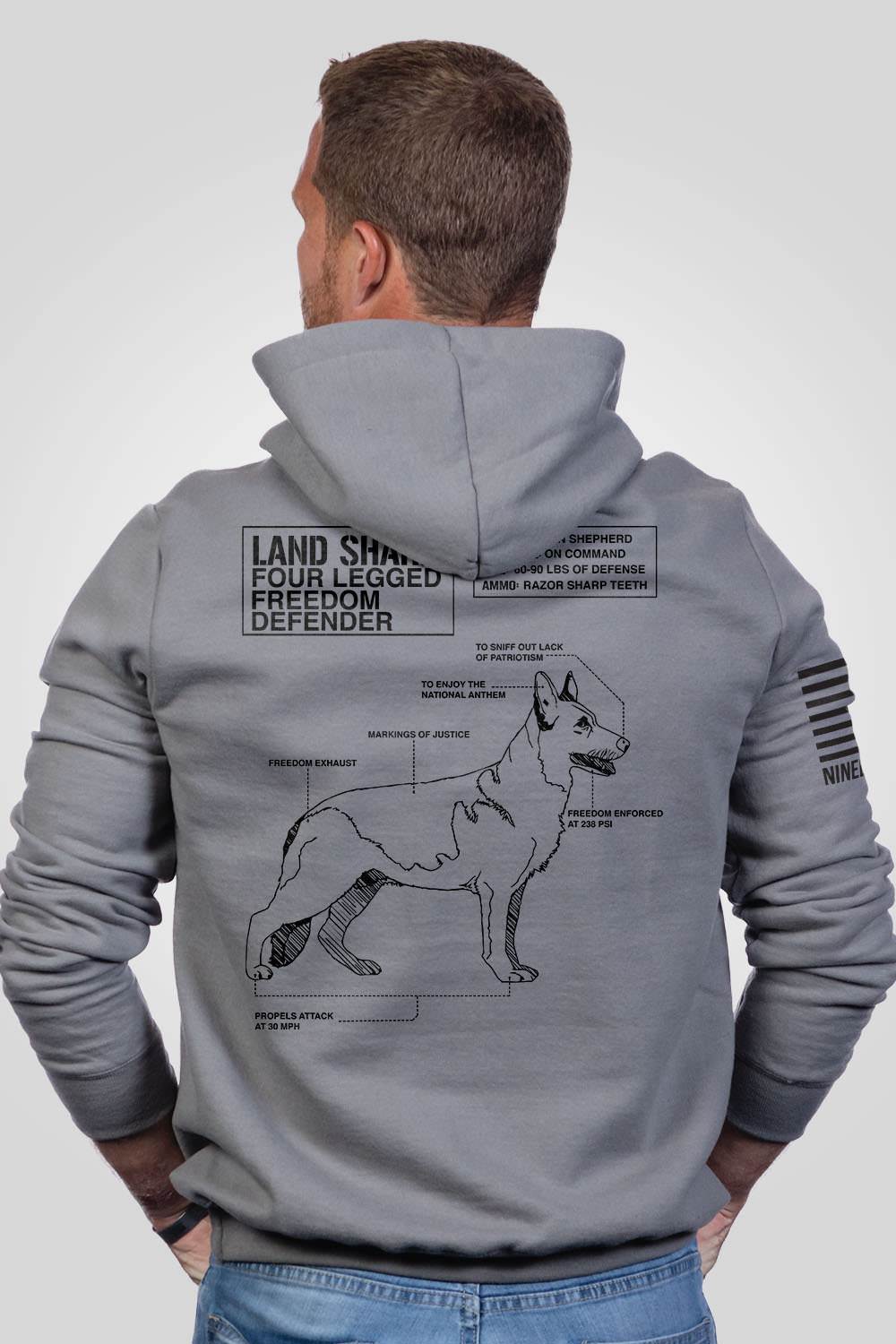 Hoodie - Land Shark