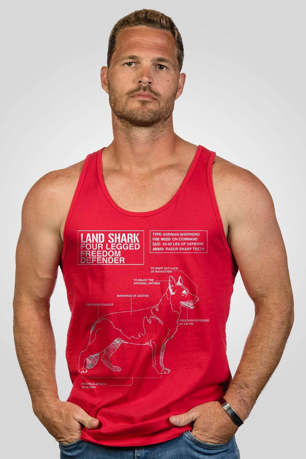 Jersey Tank - Land Shark