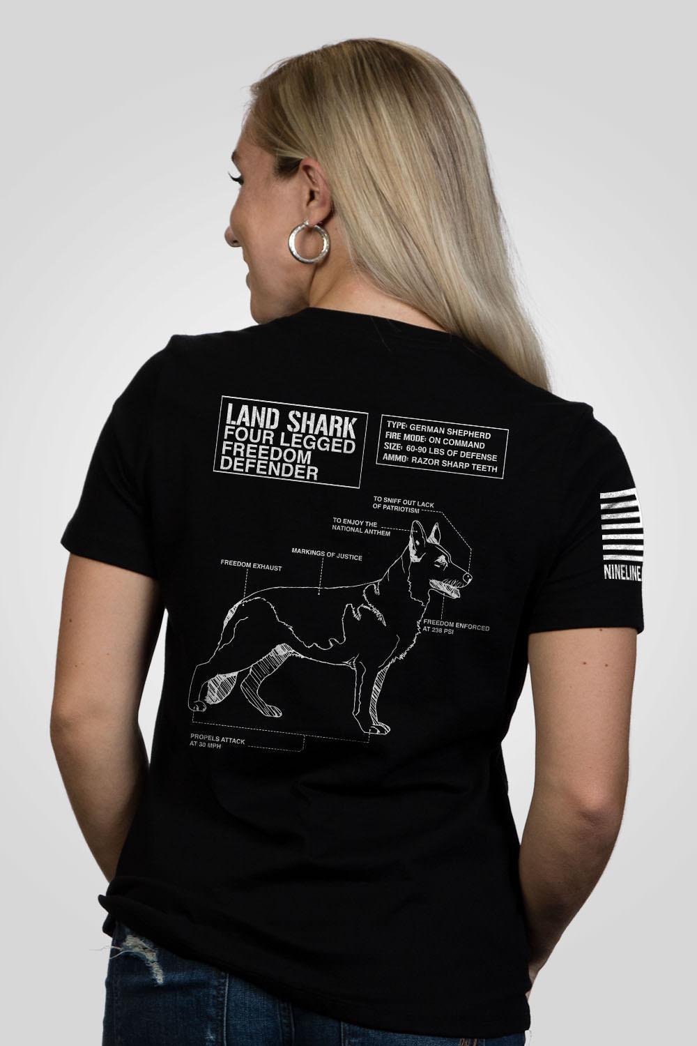Women's Relaxed Fit T-Shirt - Land Shark