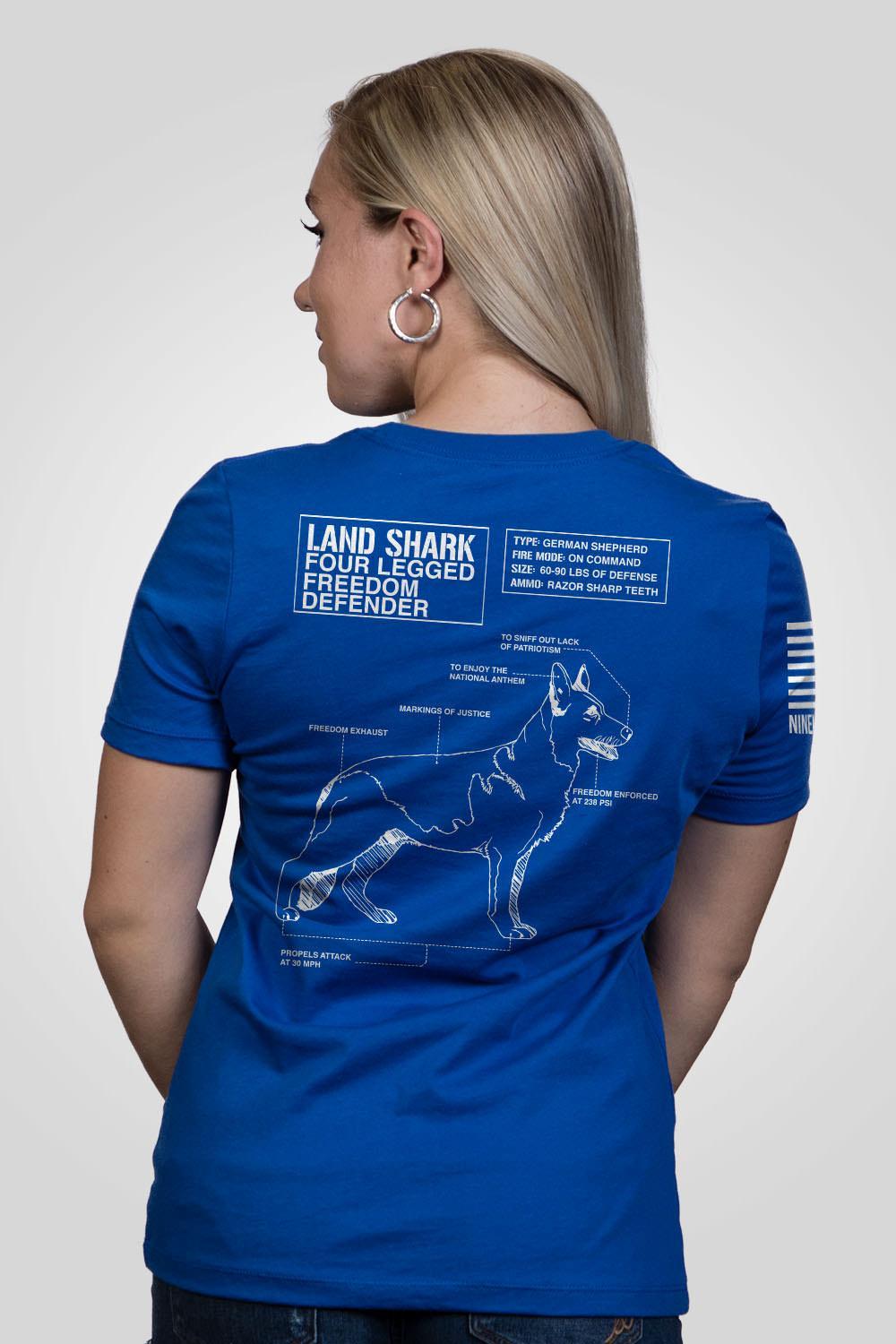 Women's Relaxed Fit T-Shirt - Land Shark