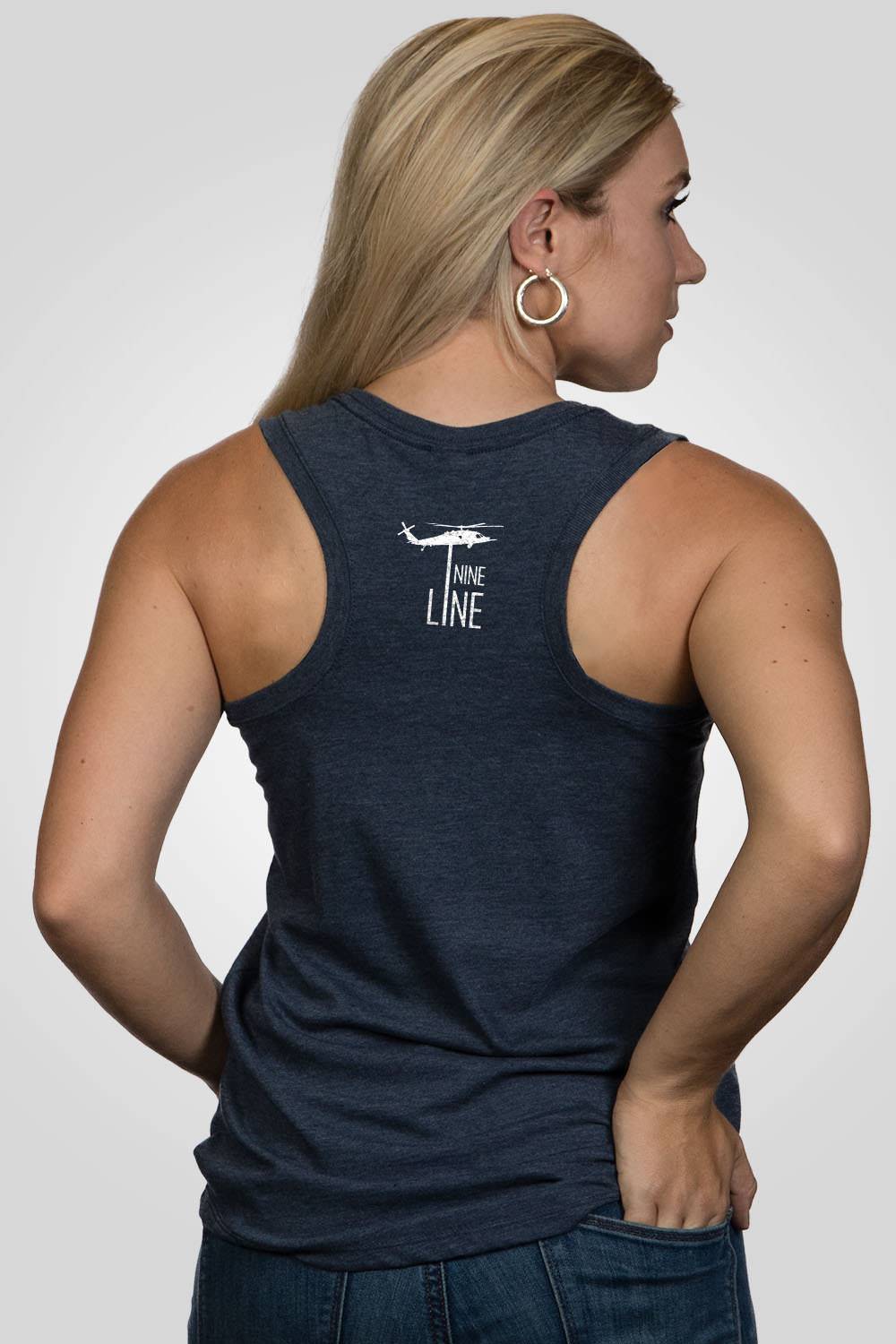 Women's Racerback Tank - Land Shark