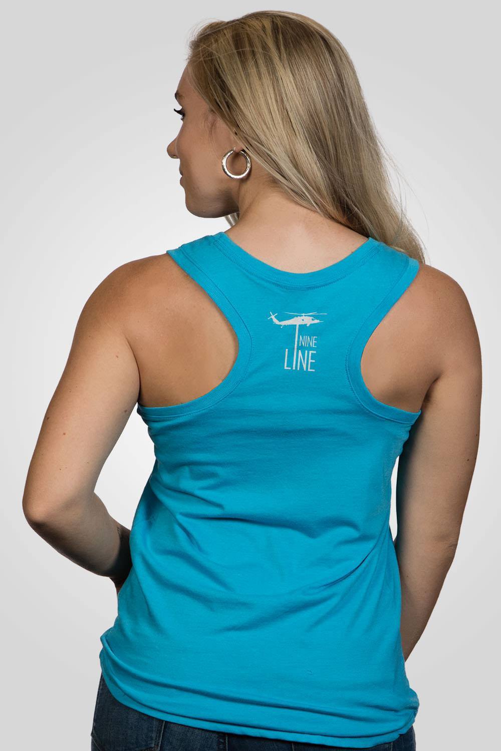 Women's Racerback Tank - Land Shark