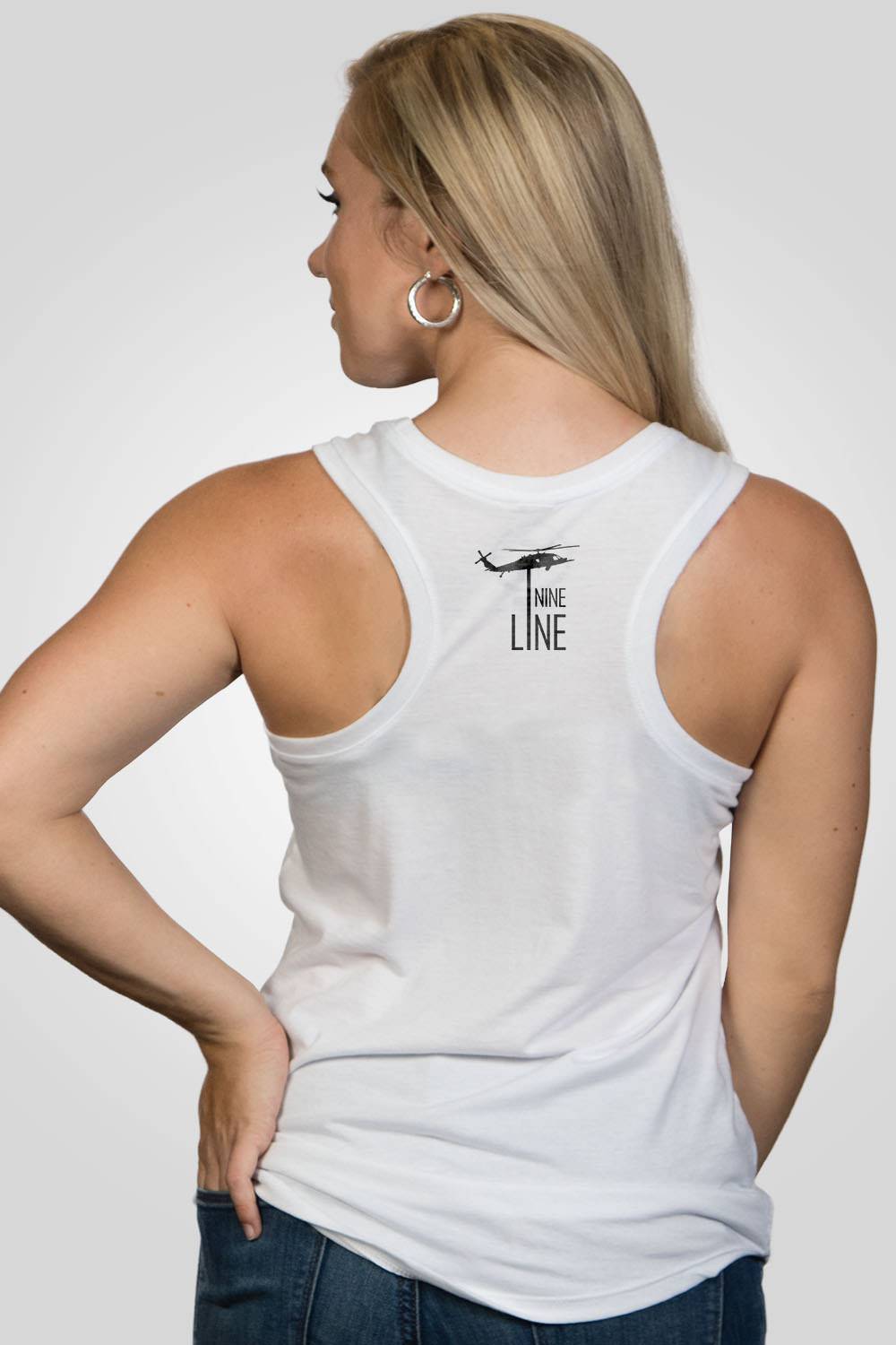 Women's Racerback Tank - Land Shark