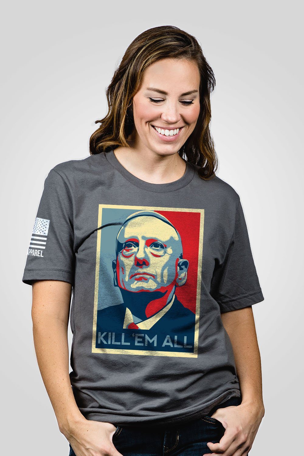 Boyfriend Fit T-Shirt - Mattis - Kill 'Em All