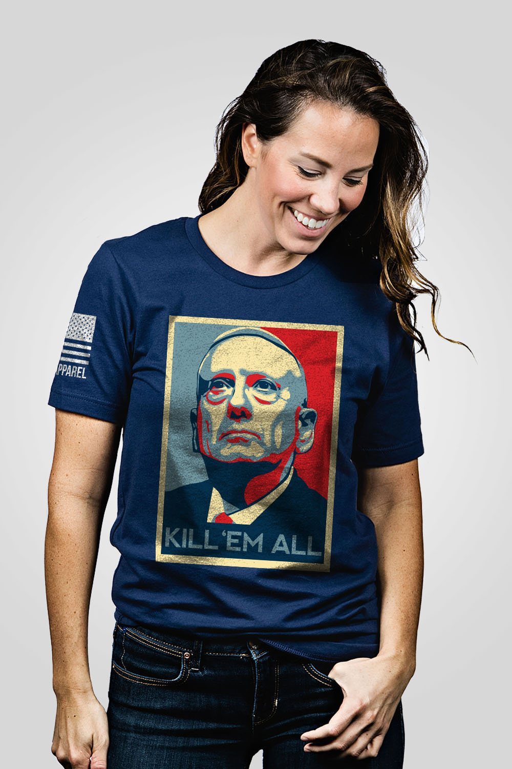 Boyfriend Fit T-Shirt - Mattis - Kill 'Em All