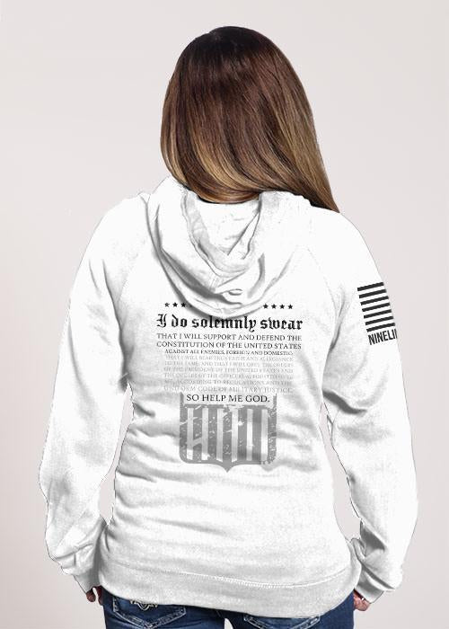 Women's V-Neck Hoodie - The Oath
