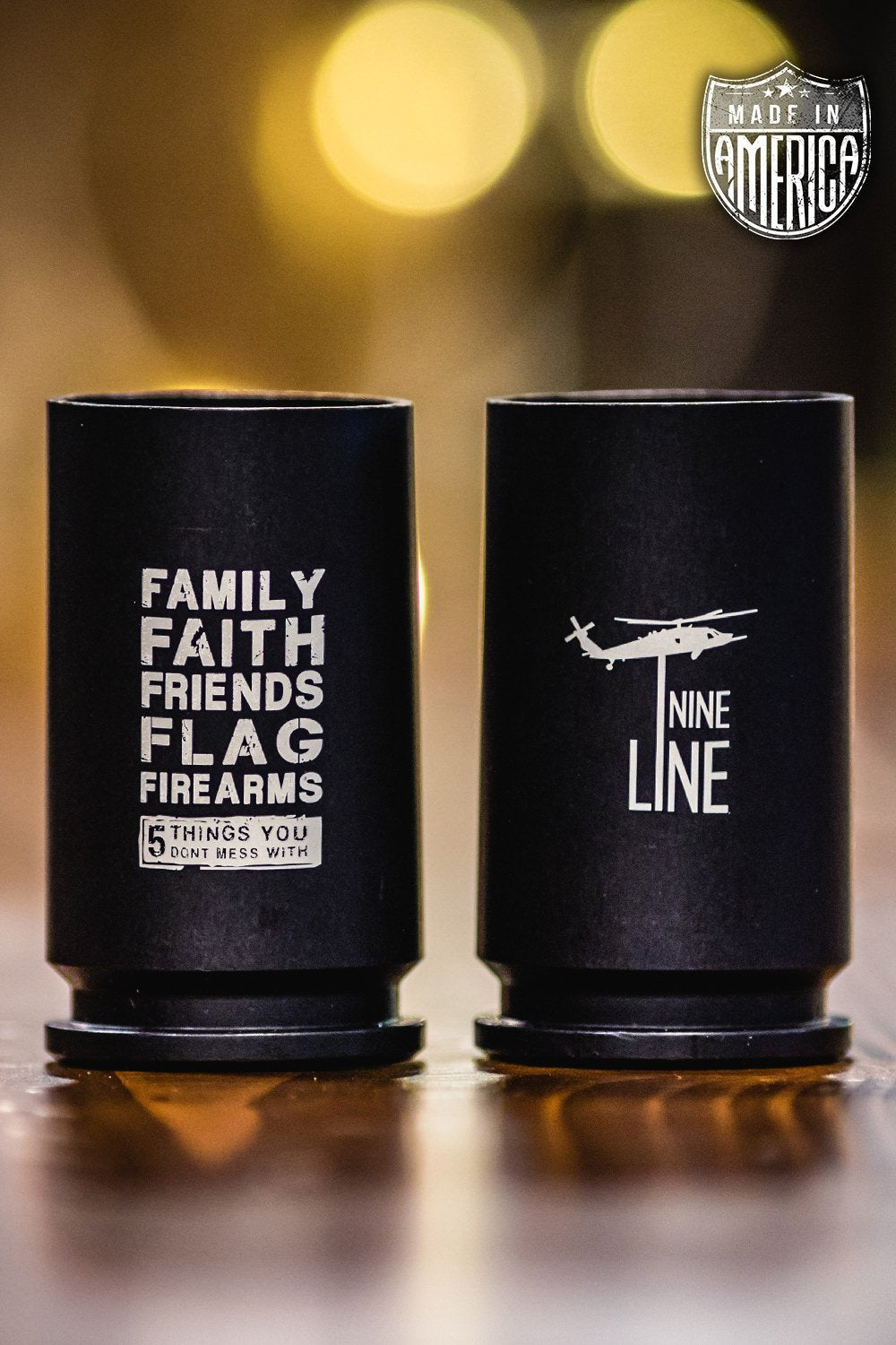 American Made 30mm A-10 Shot Glass - Two Pack