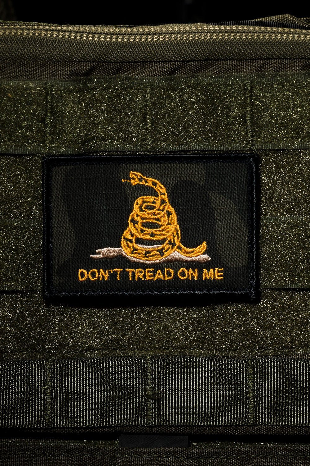 Dark Dont Tread on Me Patch