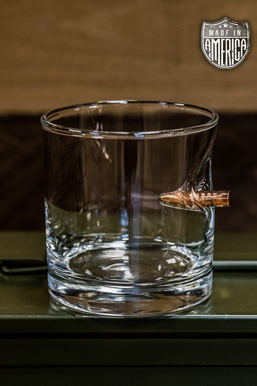American Made .308 Whiskey Glass