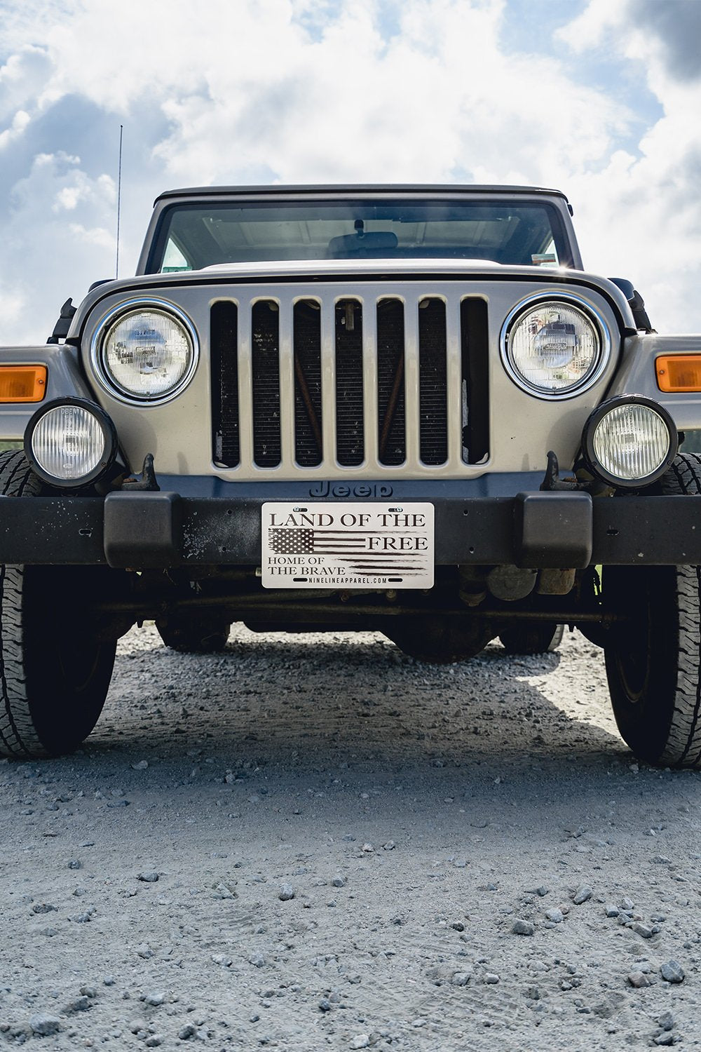 License Plate - Home Of The Brave