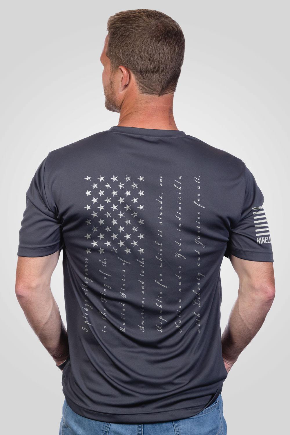 Men's Moisture Wicking T-Shirt - The Pledge