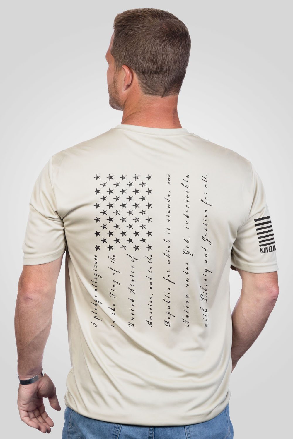 Men's Moisture Wicking T-Shirt - The Pledge