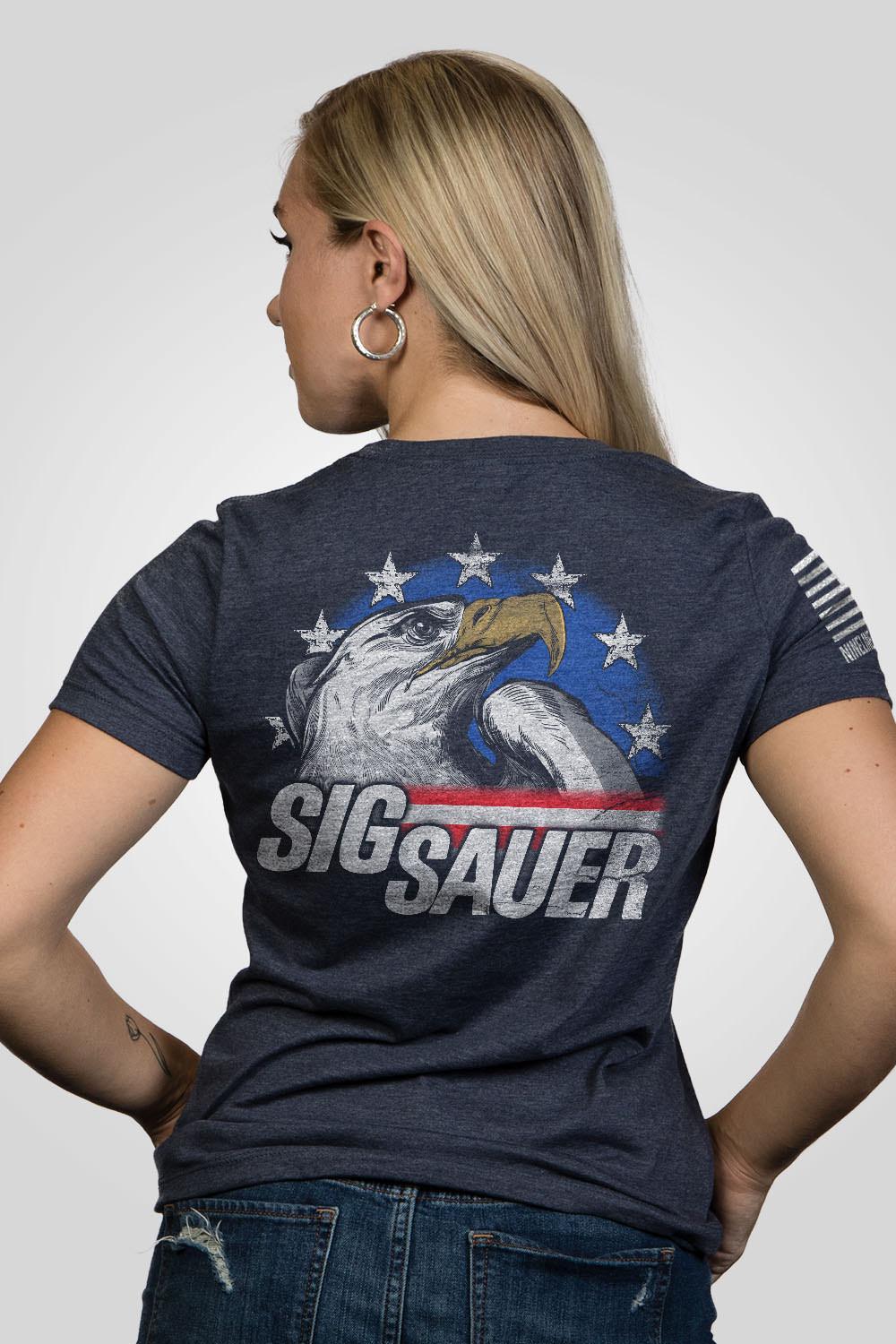 Women's Relaxed Fit T-Shirt - Sig Sauer Eagle