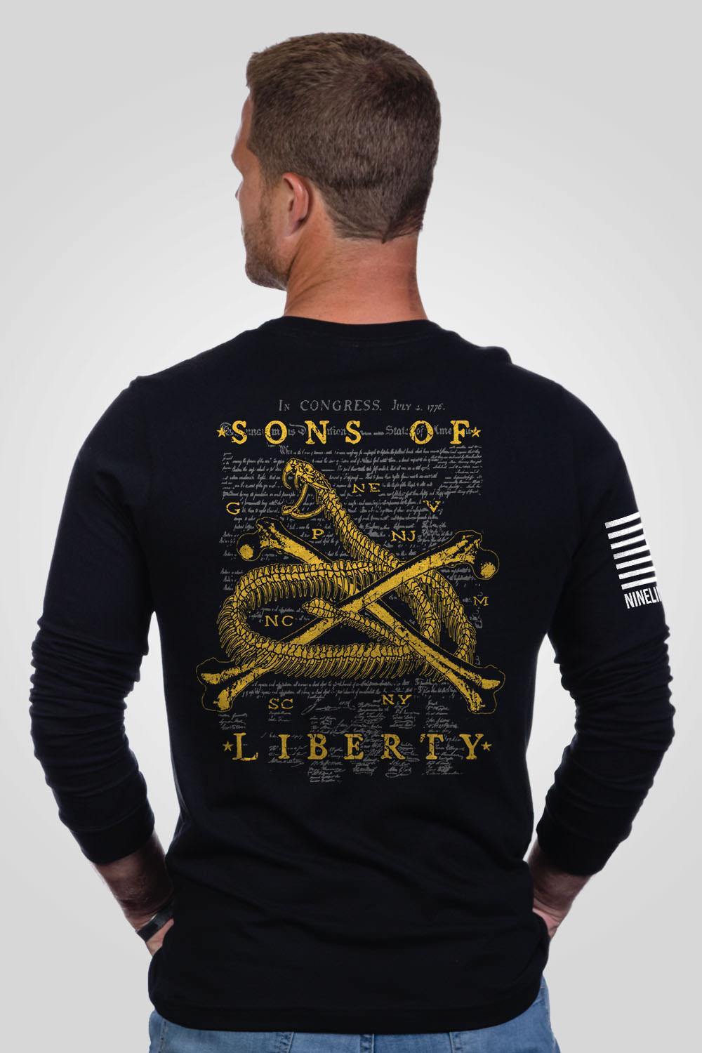 Mens Long Sleeve - Sons Of Liberty