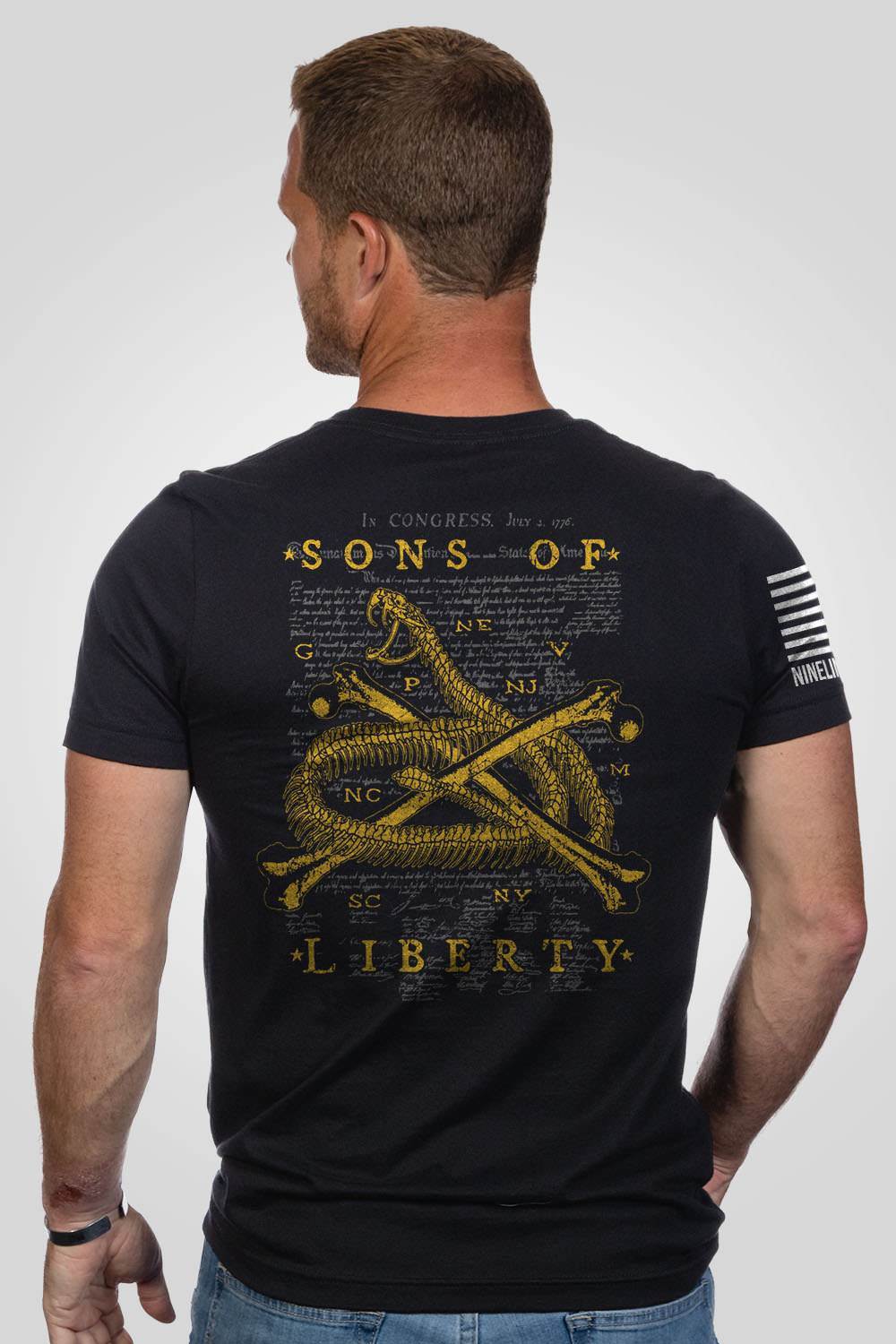 Mens T-Shirt - Sons Of Liberty