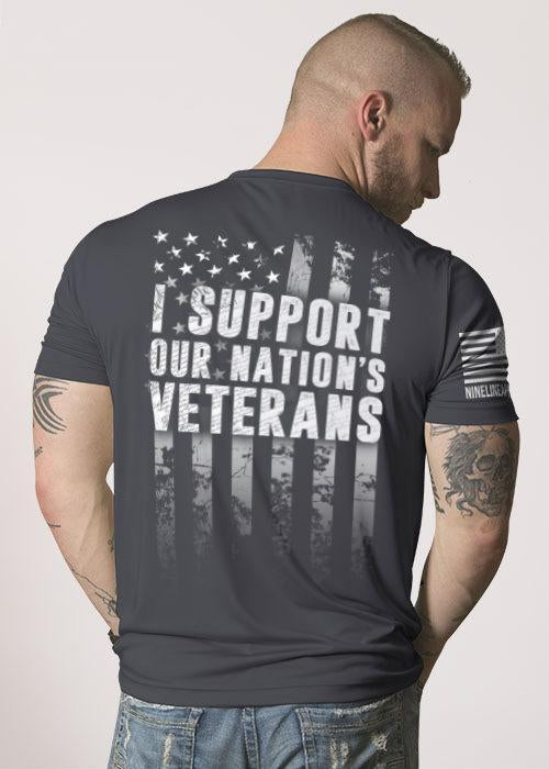 Moisture Wicking T-Shirt - Support Our Veterans