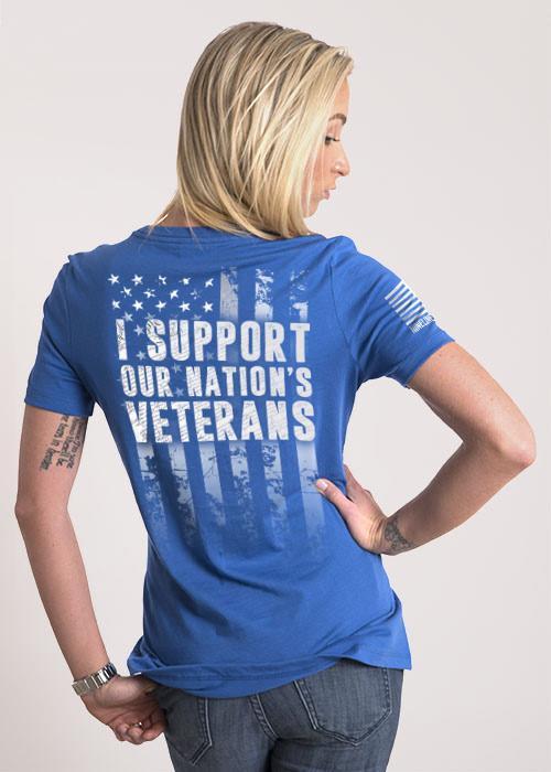 Women's T-Shirt - Support Our Veterans