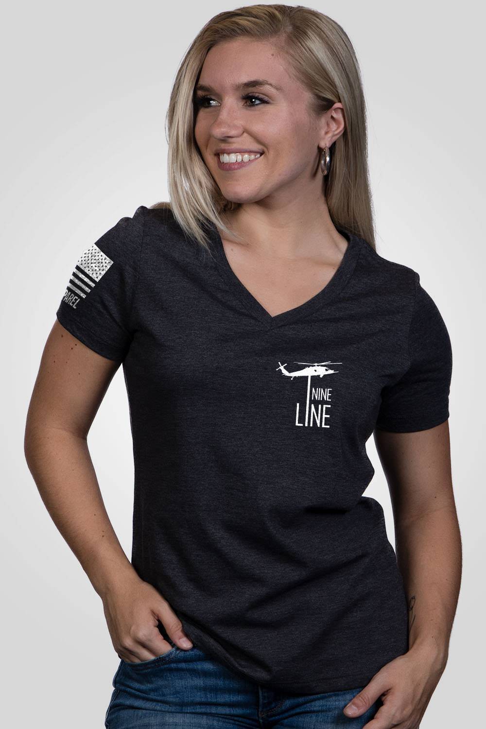 Women's Relaxed Fit V-Neck Shirt - Stomp