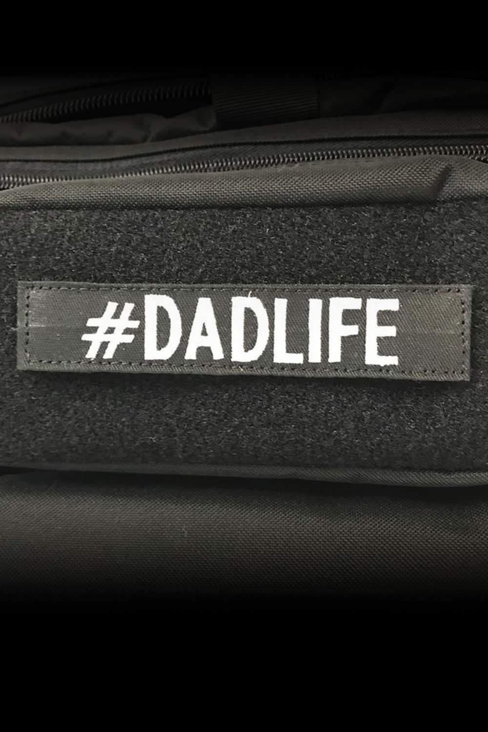 #dadlife Fabric Velcro Patch