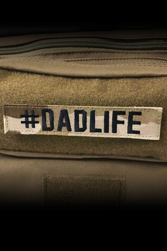 #dadlife Fabric Velcro Patch