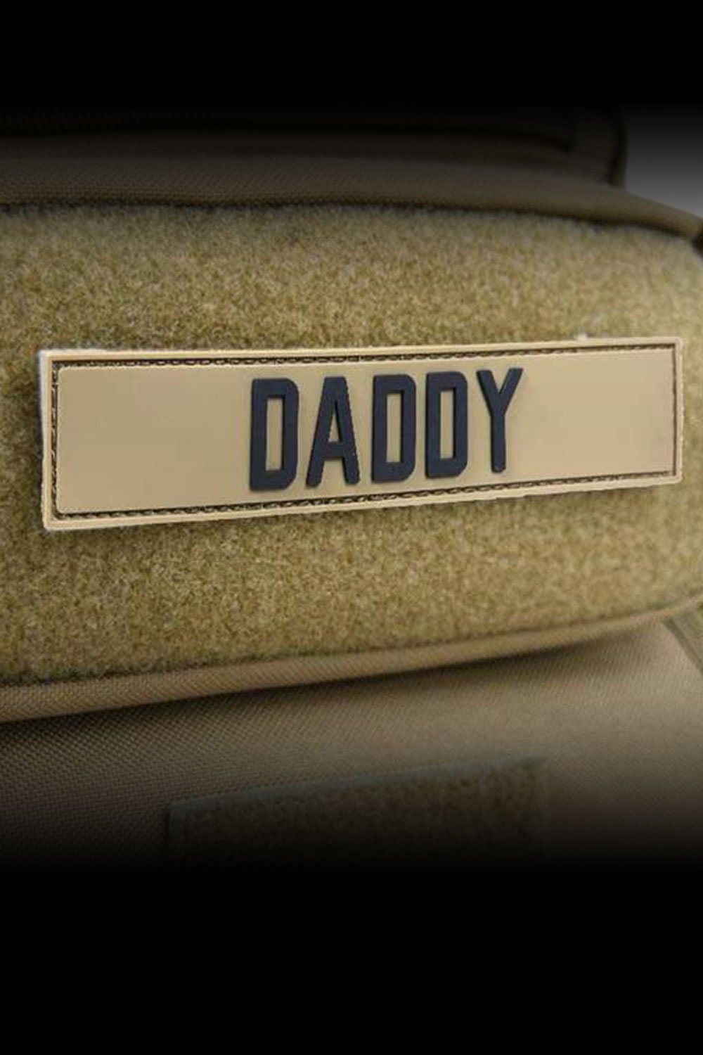 Daddy PVC Velcro Patch