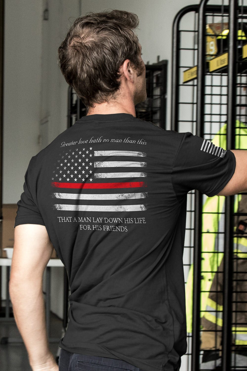 Men's T-Shirt - Thin Red Line