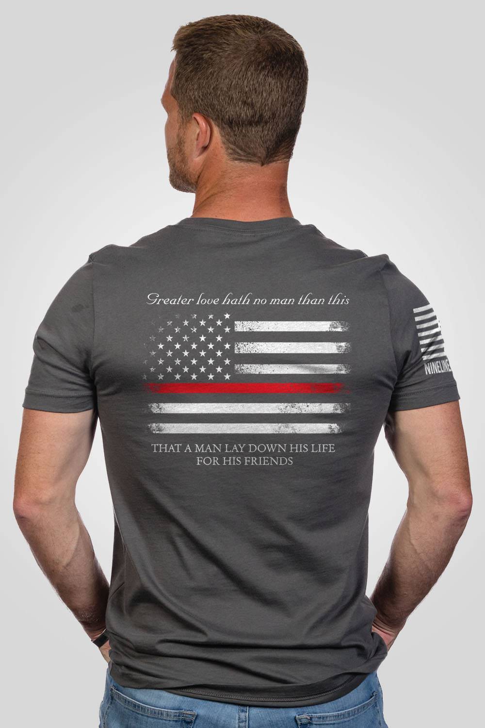 Men's T-Shirt - Thin Red Line