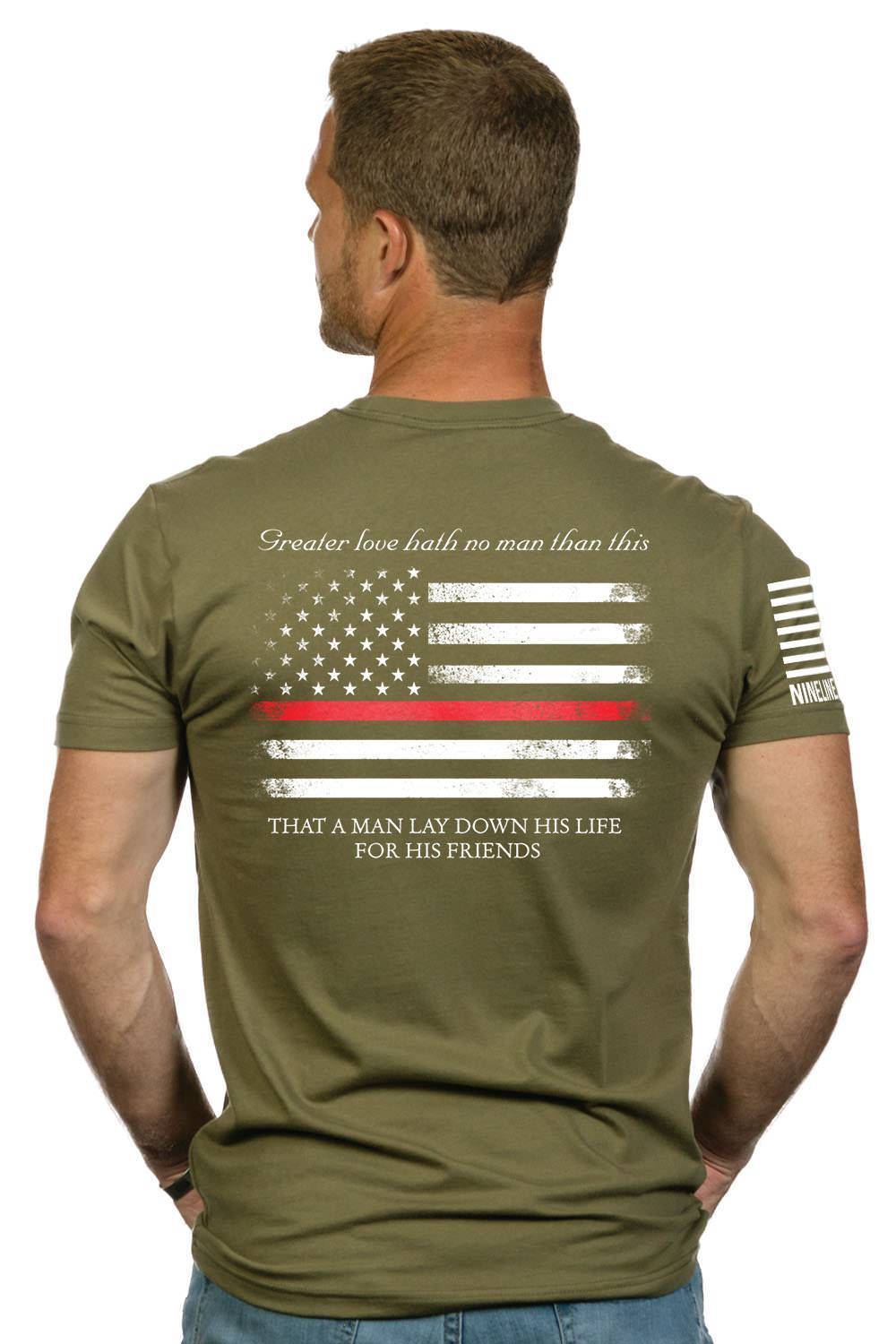 Men's T-Shirt - Thin Red Line