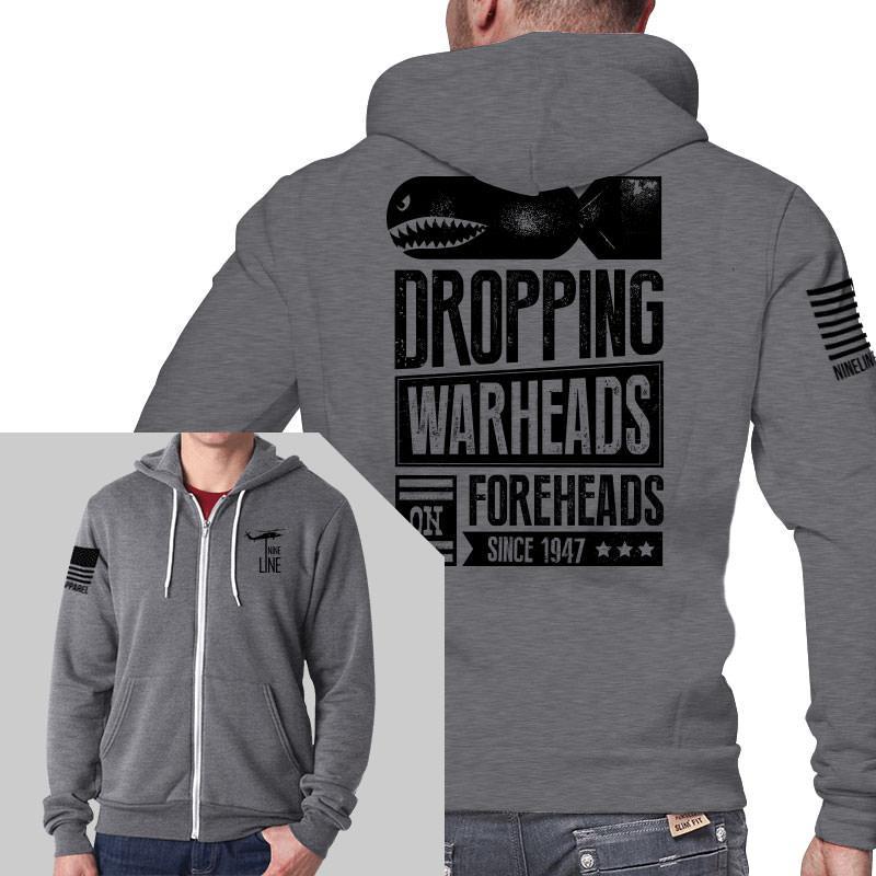 Full-Zip Hoodie - Warheads on Foreheads