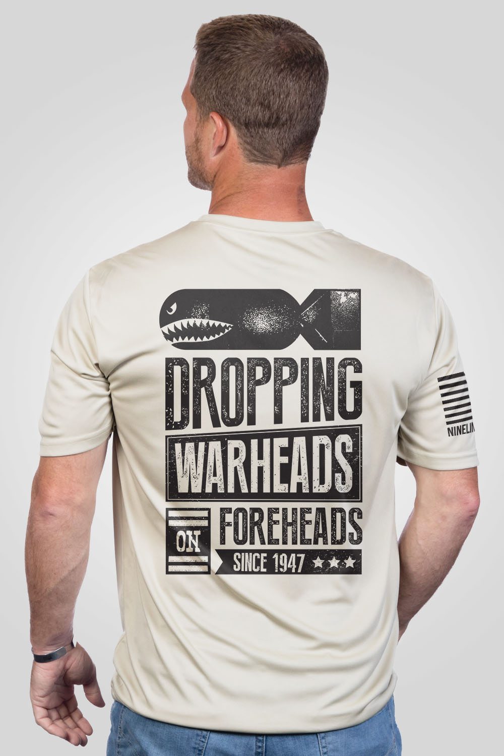 Men's Moisture Wicking T-Shirt - Warheads on Foreheads