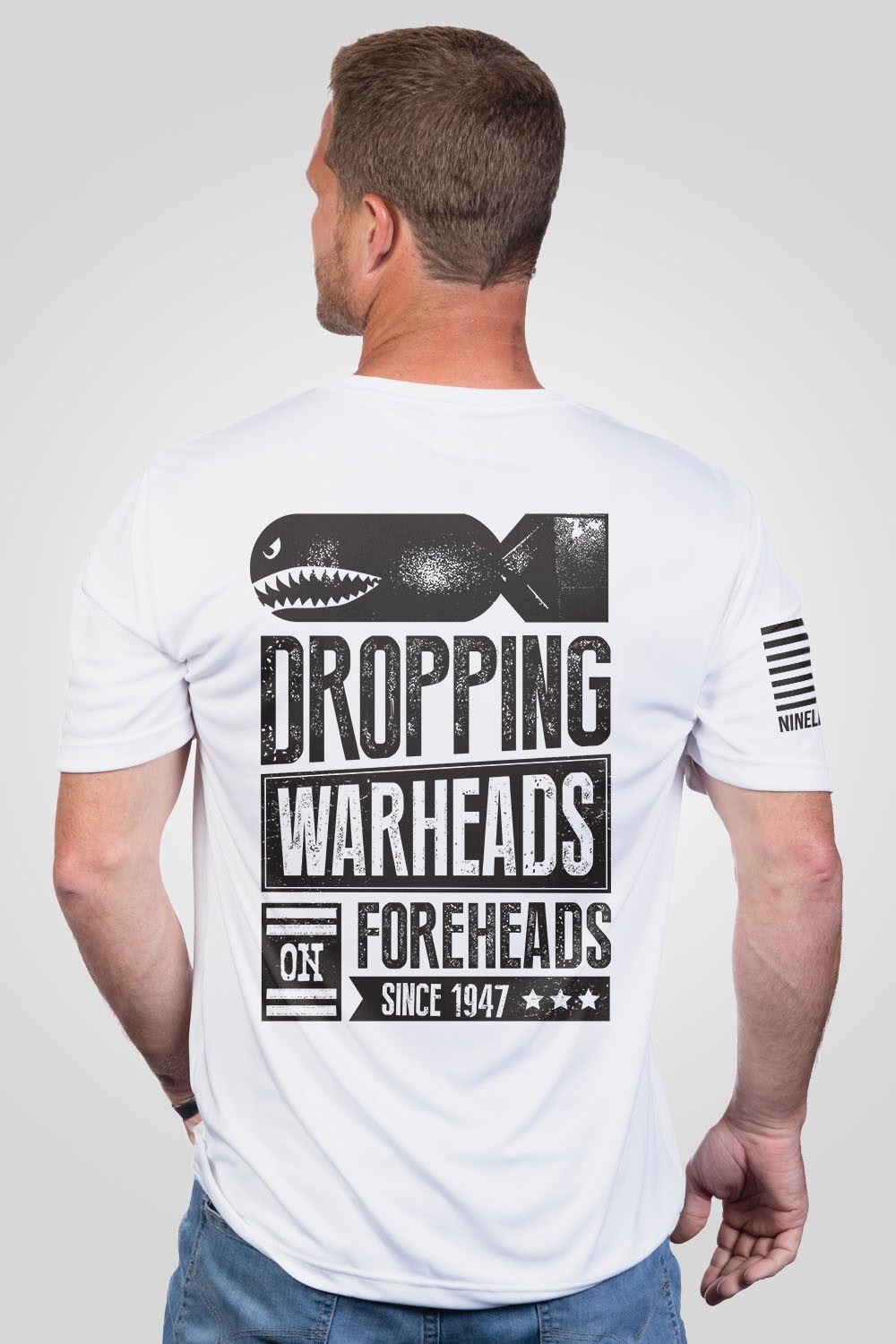Men's Moisture Wicking T-Shirt - Warheads on Foreheads
