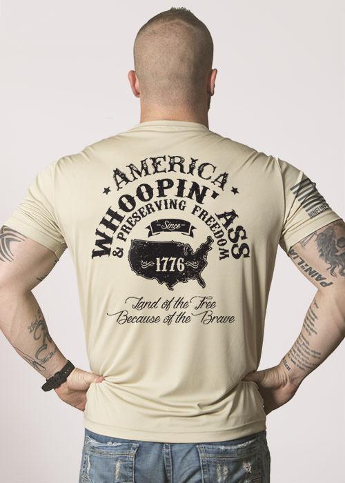 Moisture Wicking T-Shirt - Whoopin Ass